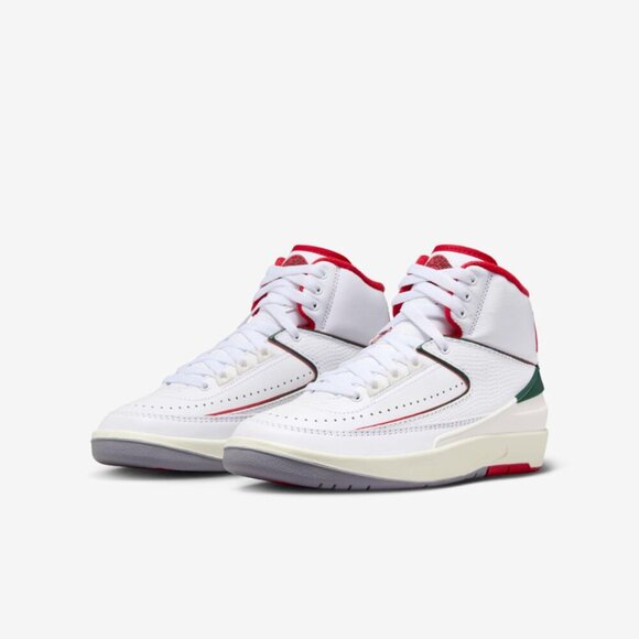 Kids Nike Air Jordan 2 Retro Sneakers SZ 7